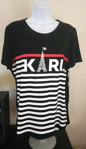 Karl lagerfeld black white red - karl,